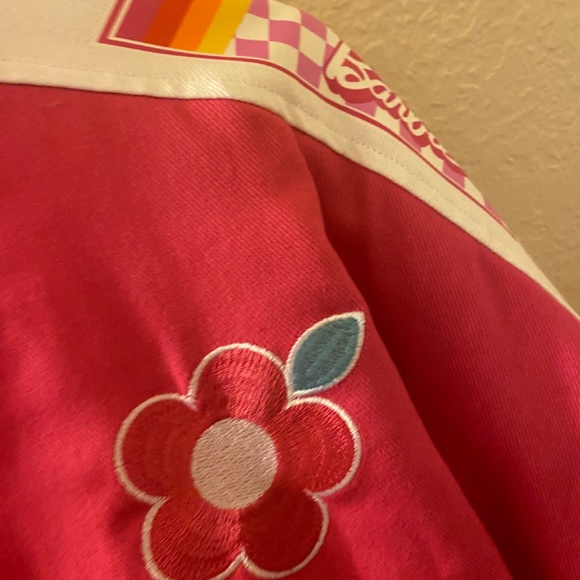 Barbie Checkered Racing Jacket - BoxLunch Exclusive 3x - Picture 4 of 7